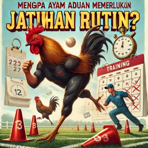 Mengapa Ayam Aduan Memerlukan Jadwal Latihan Rutin?